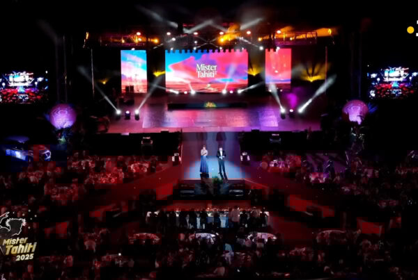 Mister Tahiti 2025 - Stage Motion design - Tahiti